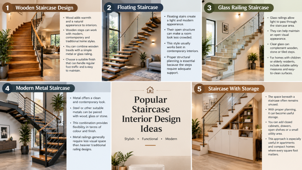Popular Staircase Interior Design Ideas