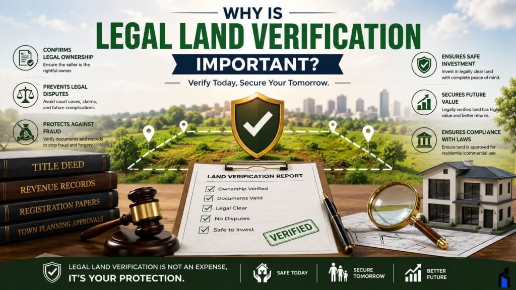 why is legal land verification important