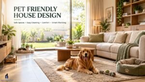 Read more about the article Pet Friendly House Design: Smart Ideas for Comfortable Living