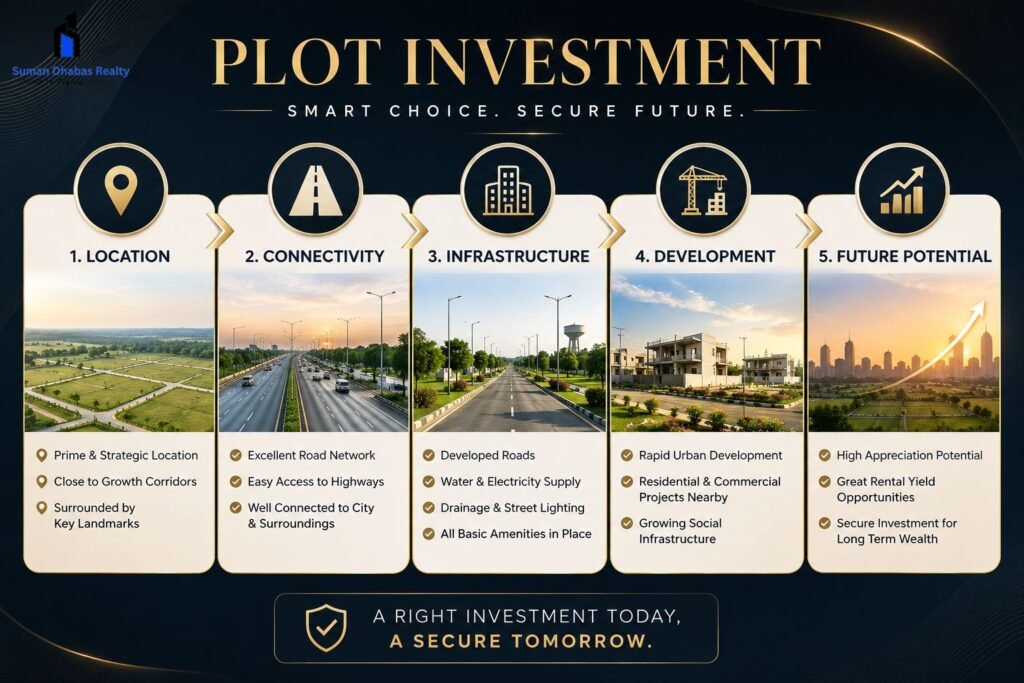 Plot investment jaipur important aspects