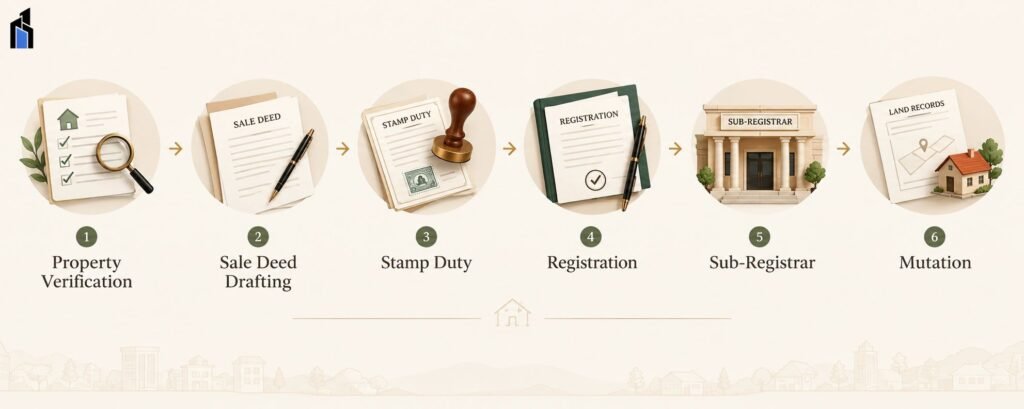 Process of sale deed transfer