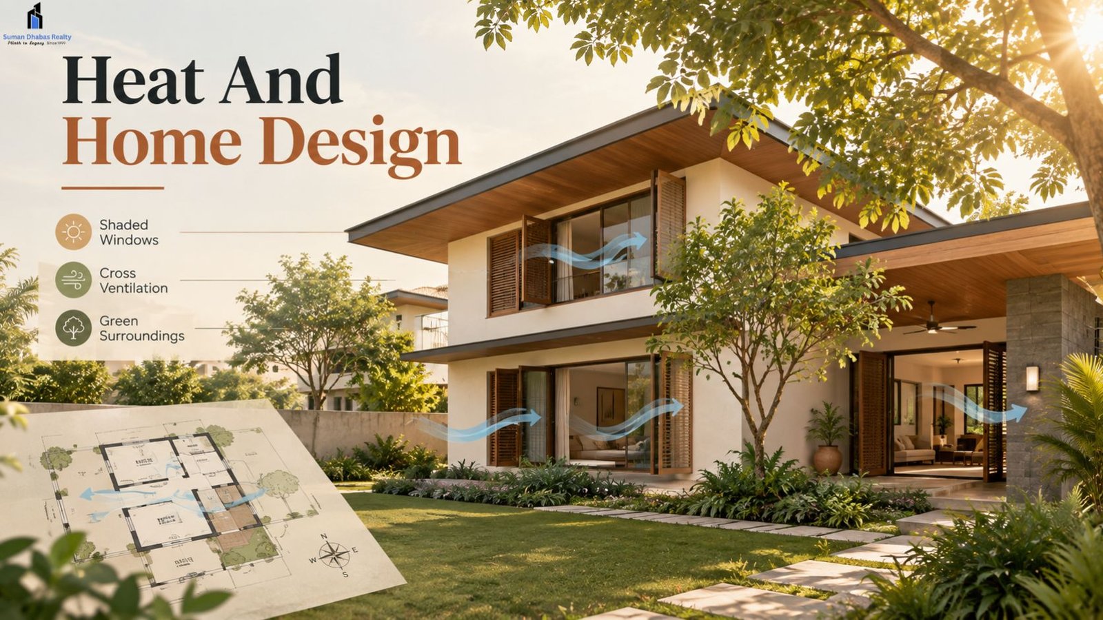 Read more about the article Heat And Home Design: Ways to Create Cooler & Comfy Homes