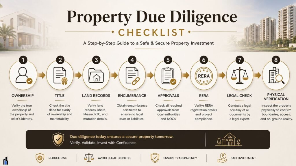 Property due diligence step by step guide