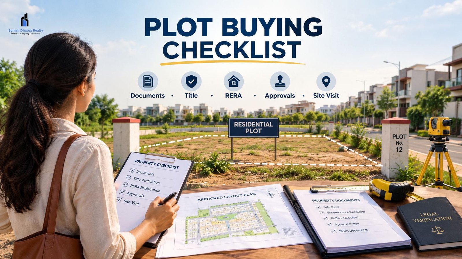 Read more about the article Plot Buying Checklist: Documents, Legal Checks & Buyer Tips