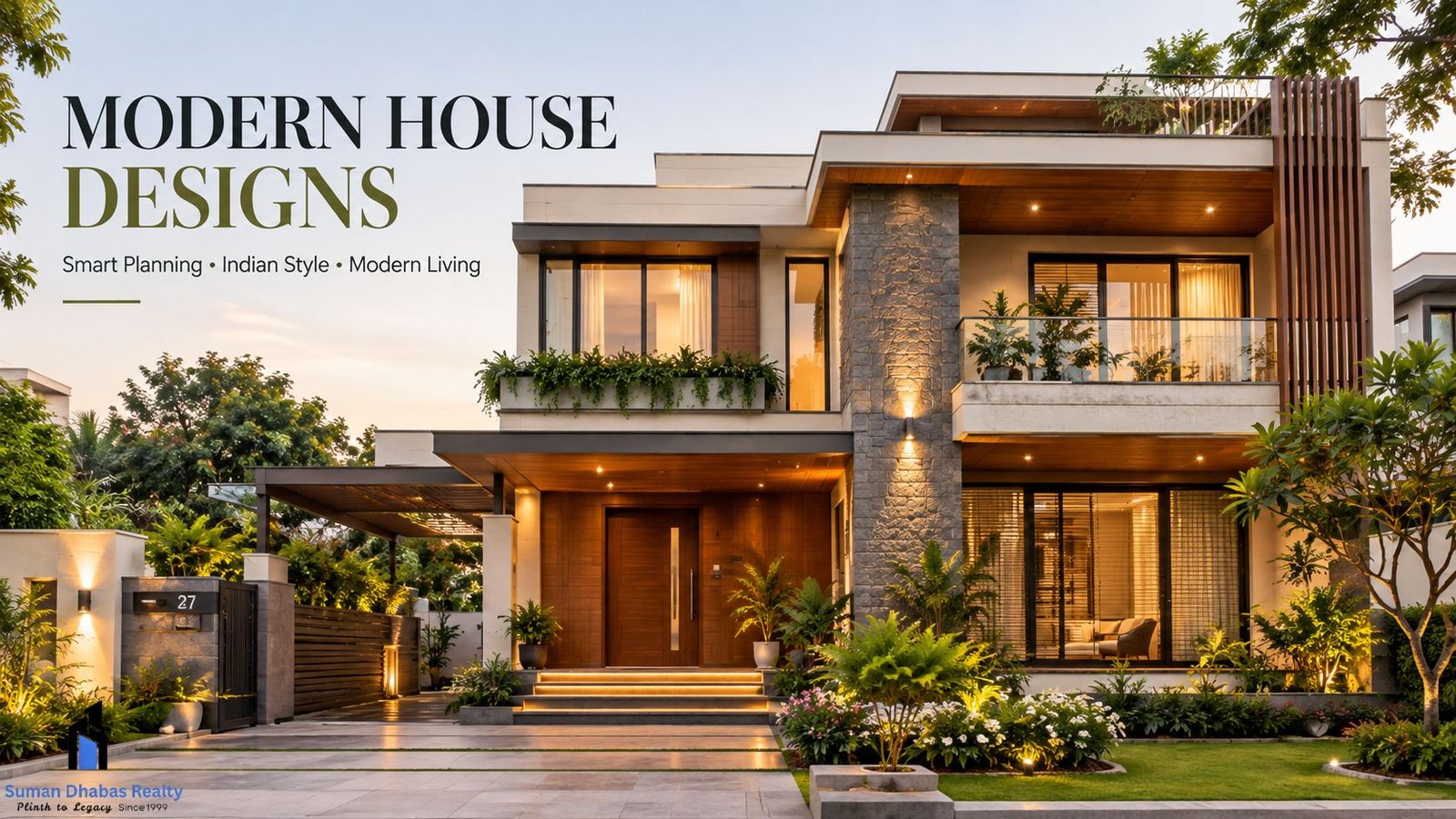 Read more about the article Modern House Designs: Features, Planning Ideas & Indian Style
