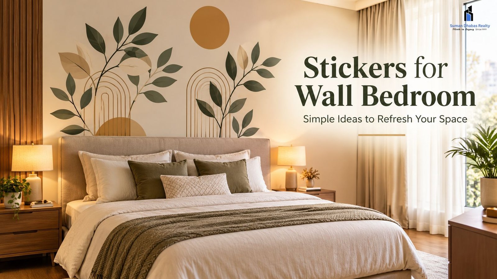 Read more about the article Stickers for Wall Bedroom: Easy Ideas for a Stylish Space