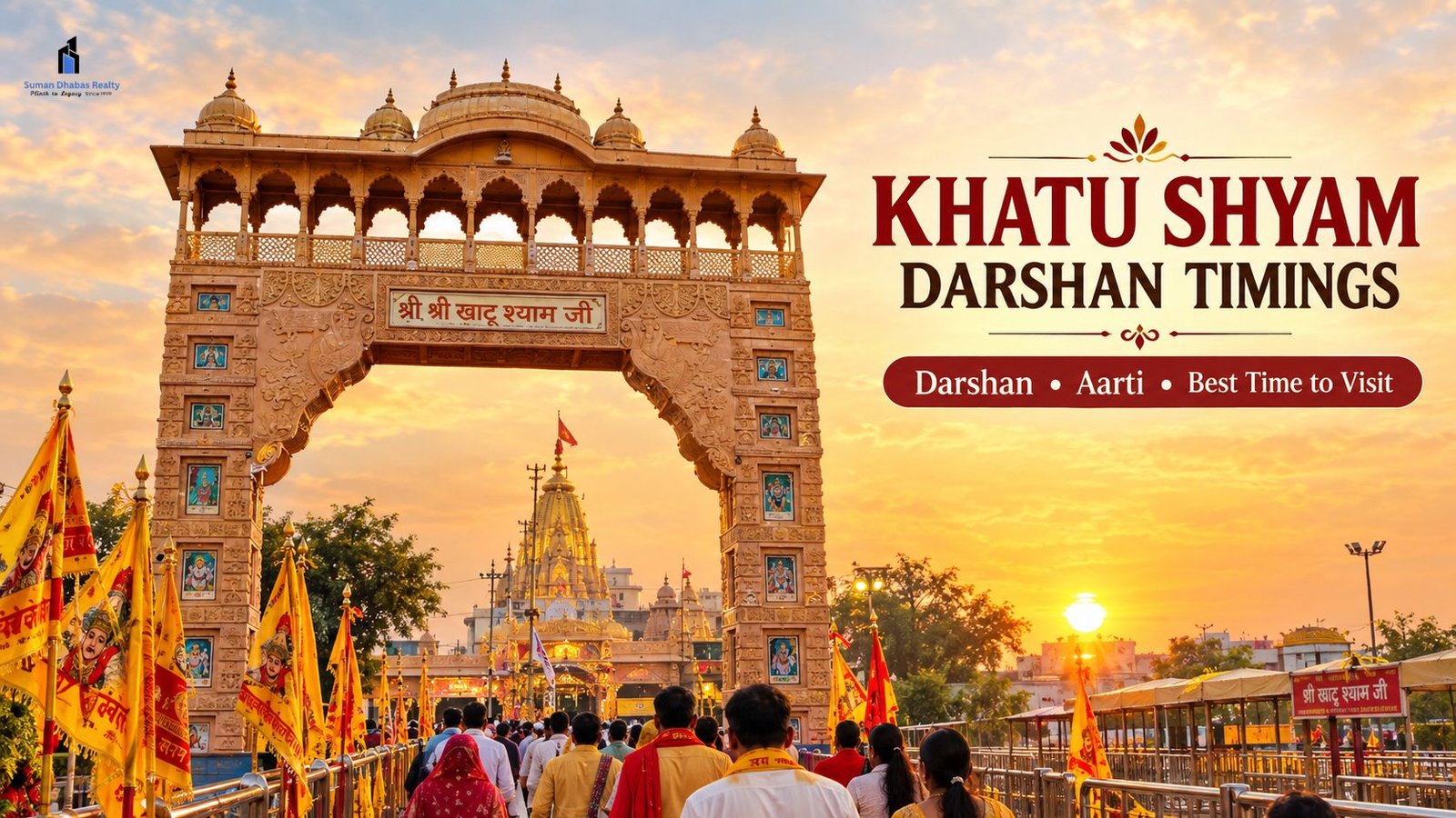 Read more about the article Khatu Shyam Darshan Timings, Aarti & Visit Guide