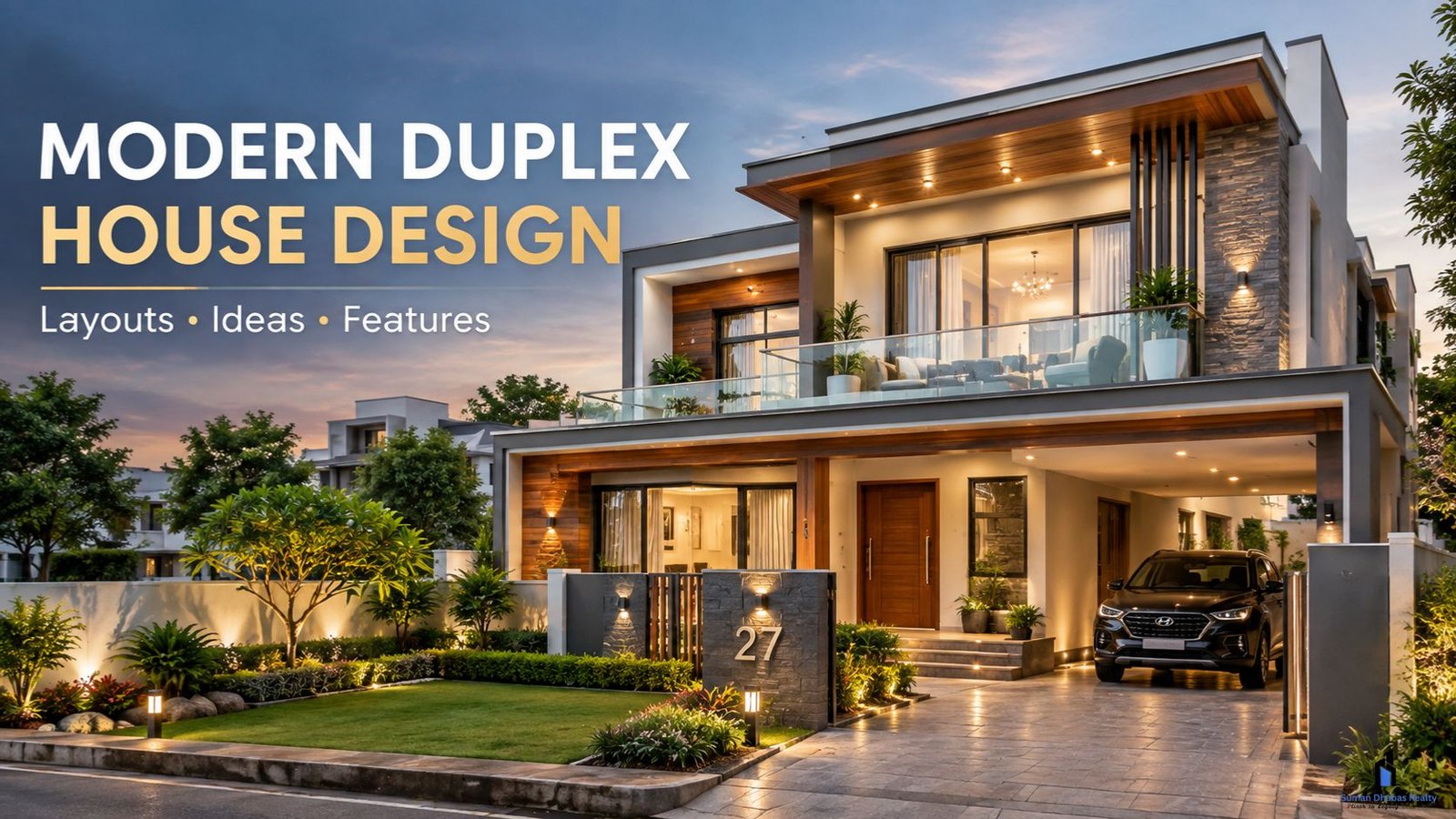 You are currently viewing Modern Duplex House Design: Ideas, Layouts & Features