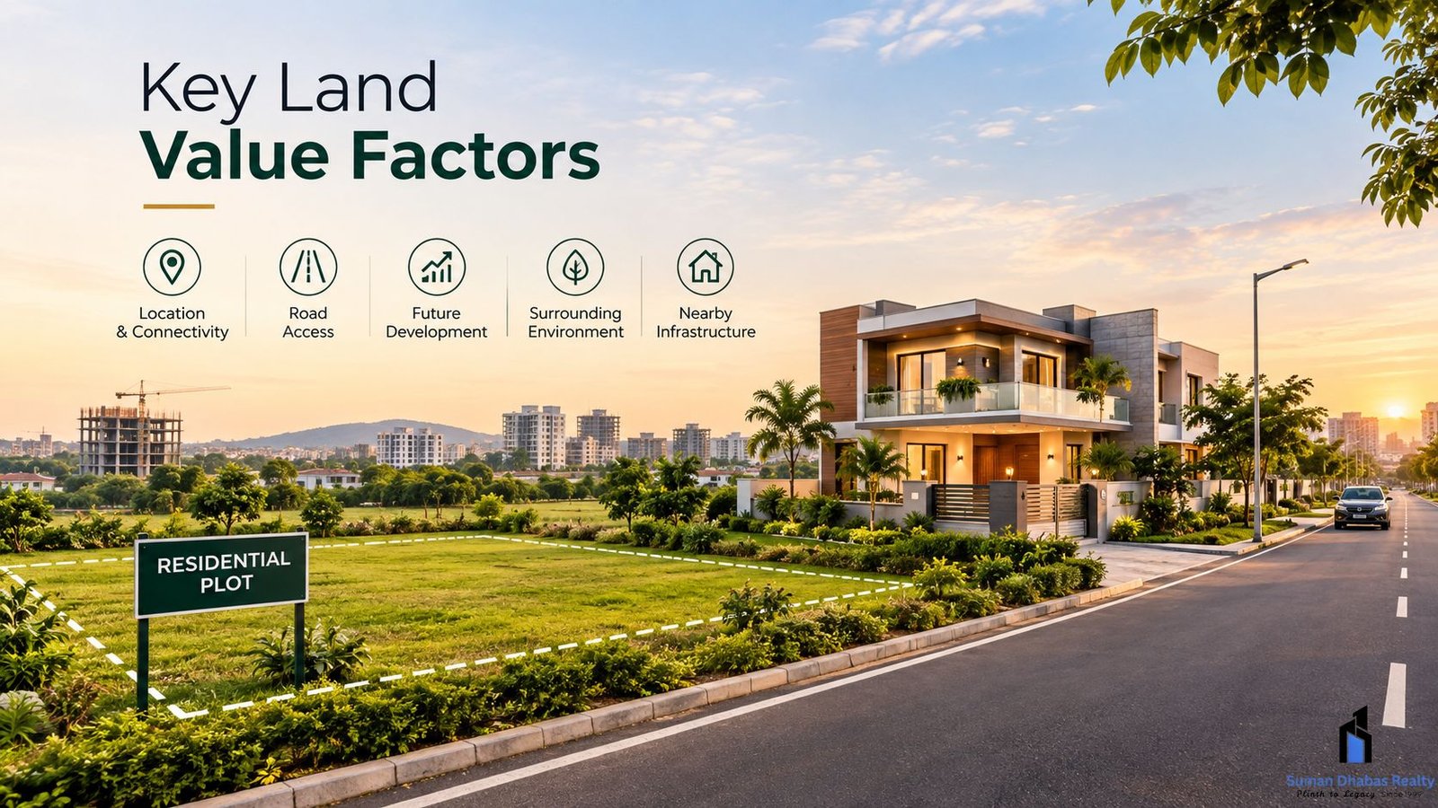 You are currently viewing Key Land Value Factors That Affect Property Prices