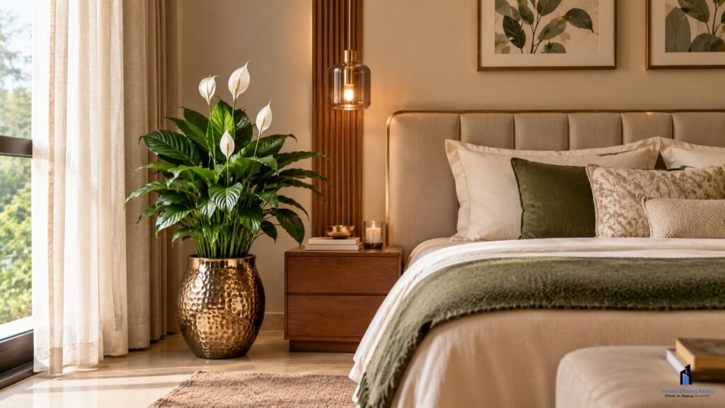 peacelily indoor plants for bedroom