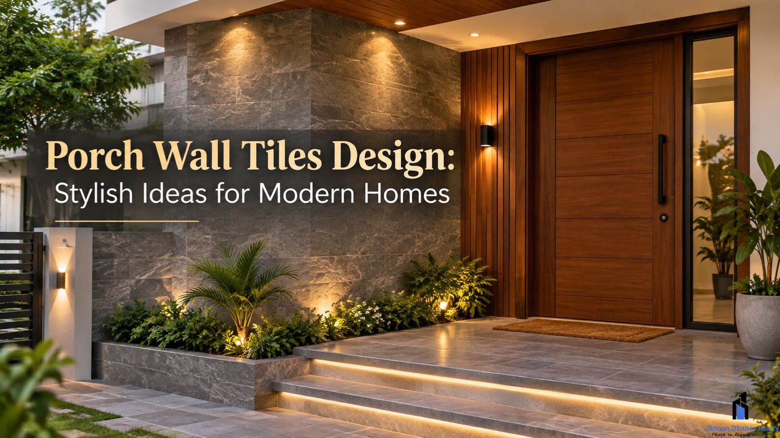 Read more about the article Porch Wall Tiles Design: Stylish Ideas for Modern Homes