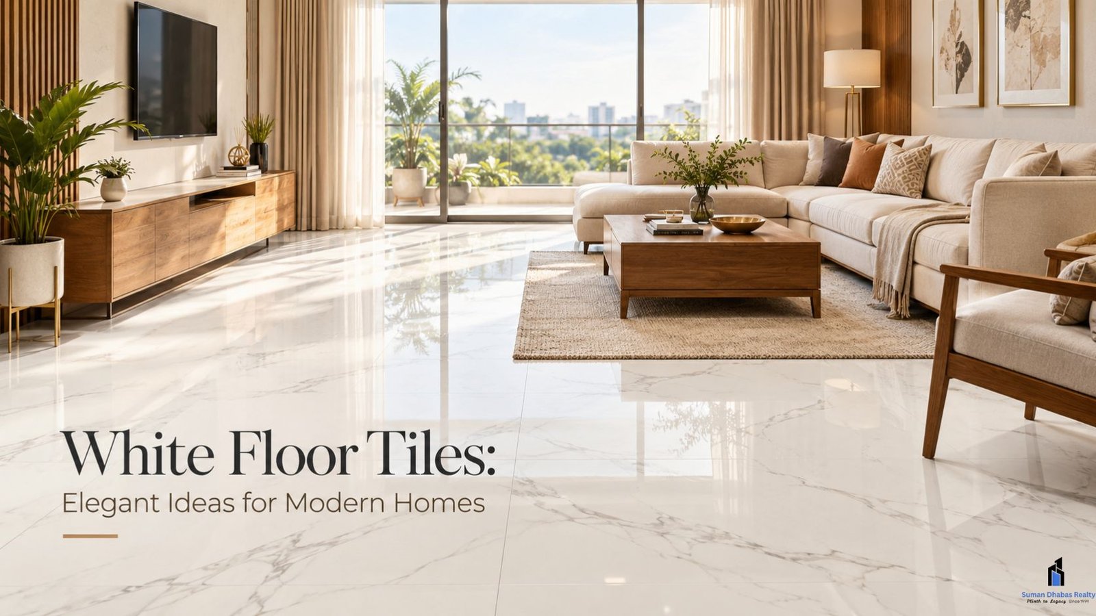 Read more about the article White Floor Tiles: Types, Benefits, Ideas & Buying Tips