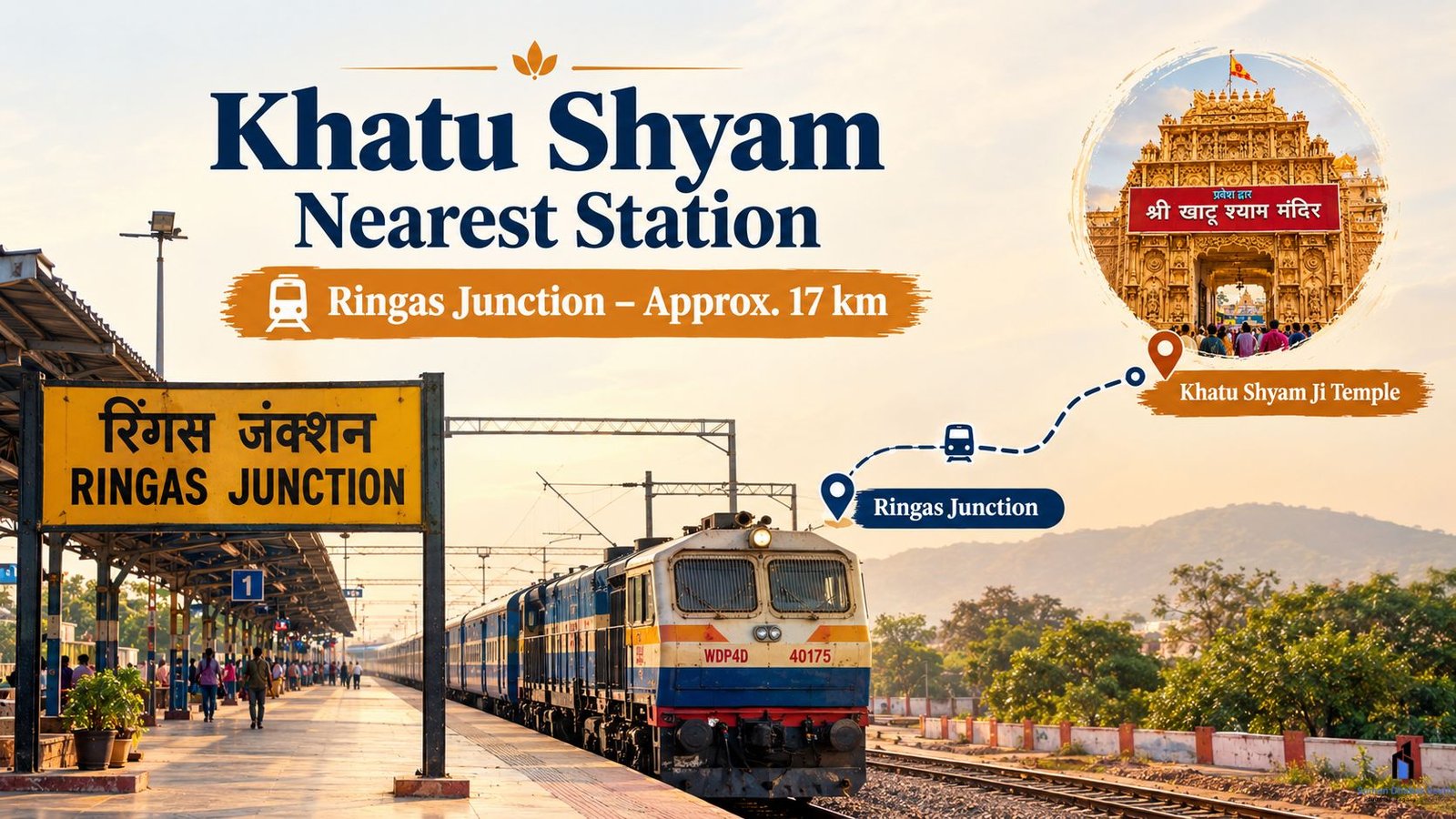 Read more about the article Nearest Station Khatu Shyam: Railway, Road & Travel Guide