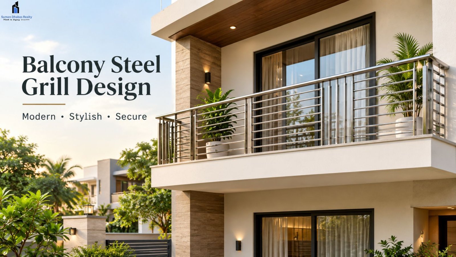 Read more about the article Balcony Steel Grill Design: Stylish Ideas for Modern Homes