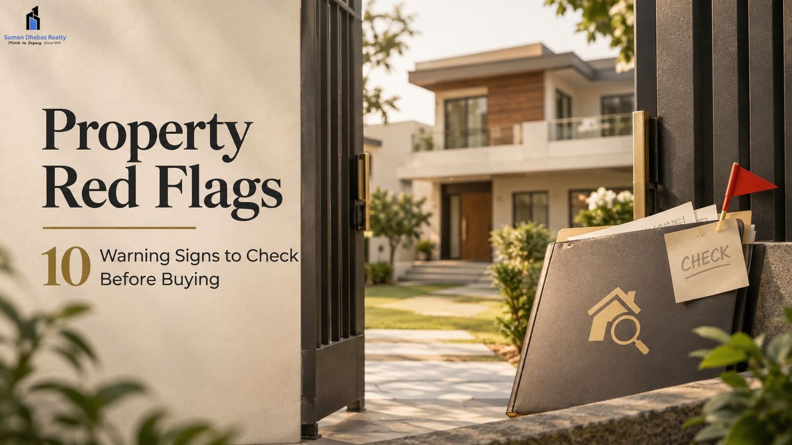 Read more about the article Property Red Flags: 10 Warning Signs to Check Before Buying